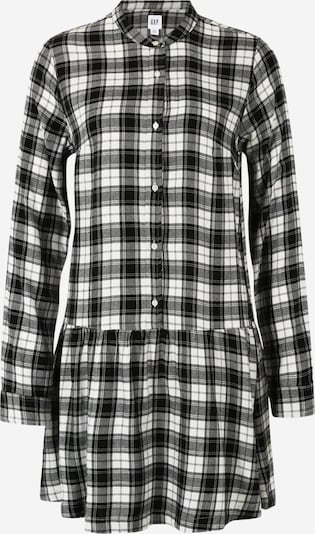 Gap Tall Robe-chemise en noir / blanc, Vue avec produit