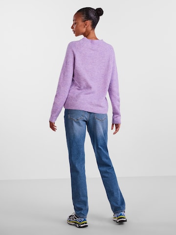 PIECES Sweater 'Juliana' in Purple
