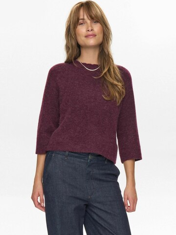 NÜMPH Sweater ' NURIETTE ' in Red: front