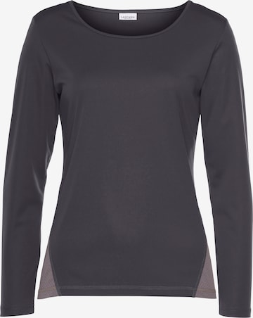 LASCANA ACTIVE Performance Shirt in Grey: front