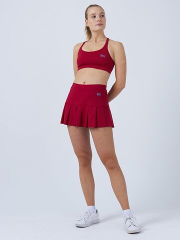 SPORTKIND Sports skirt 'Pleated Skirt' in Red
