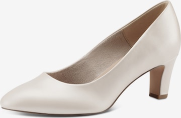 TAMARIS - Zapatos con plataforma en beige: frente