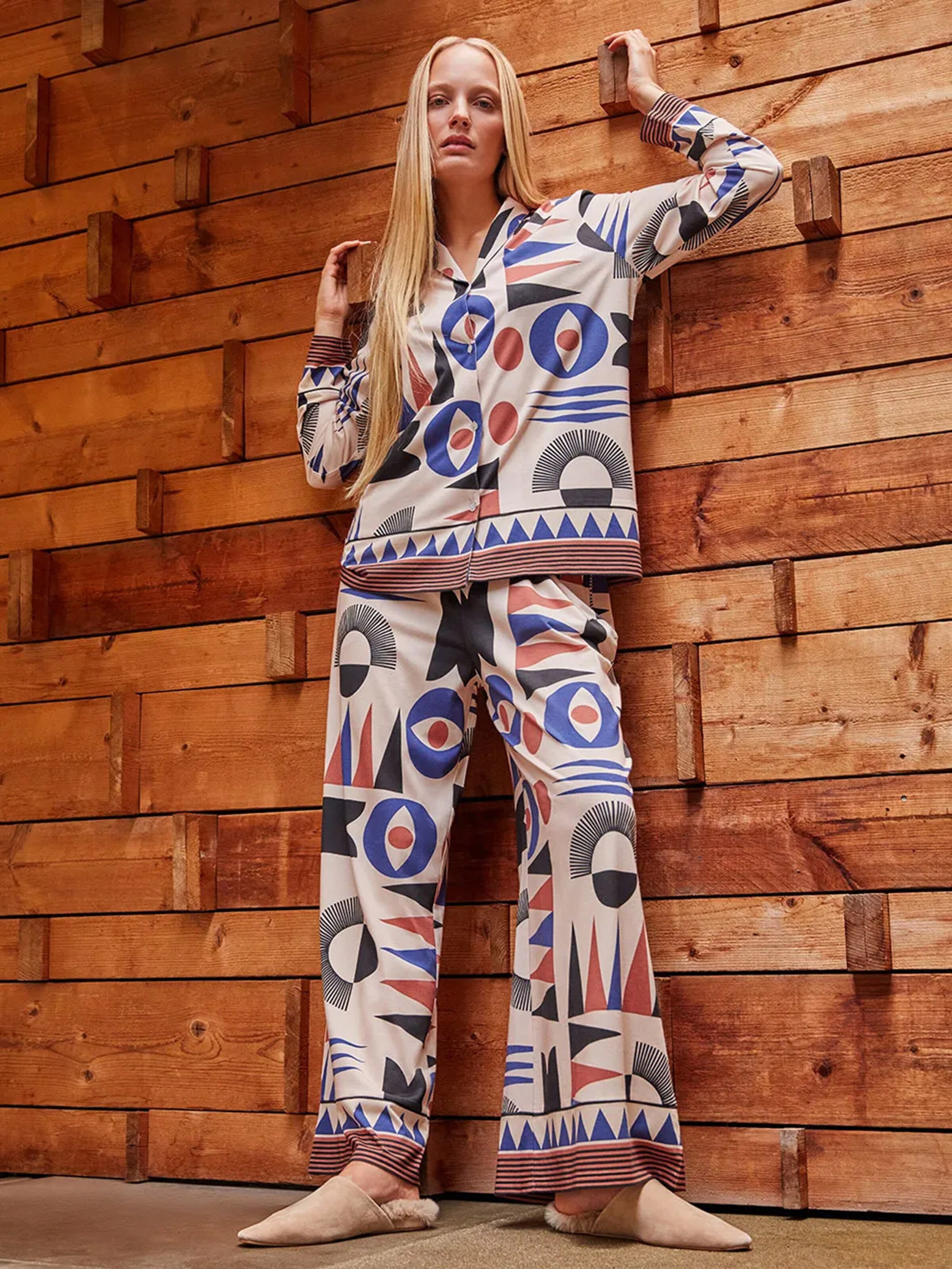 Gisela Pyjama in Beige