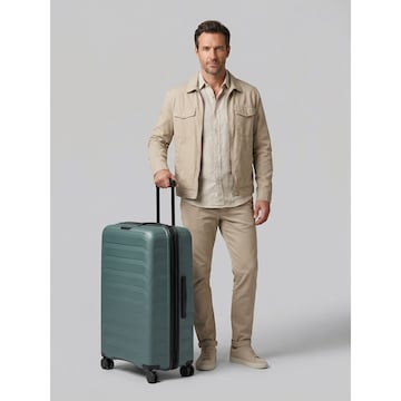 Trolley di D&N in blu: frontale