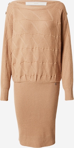 GUESS Knitted dress 'ELODIE' in Beige: front