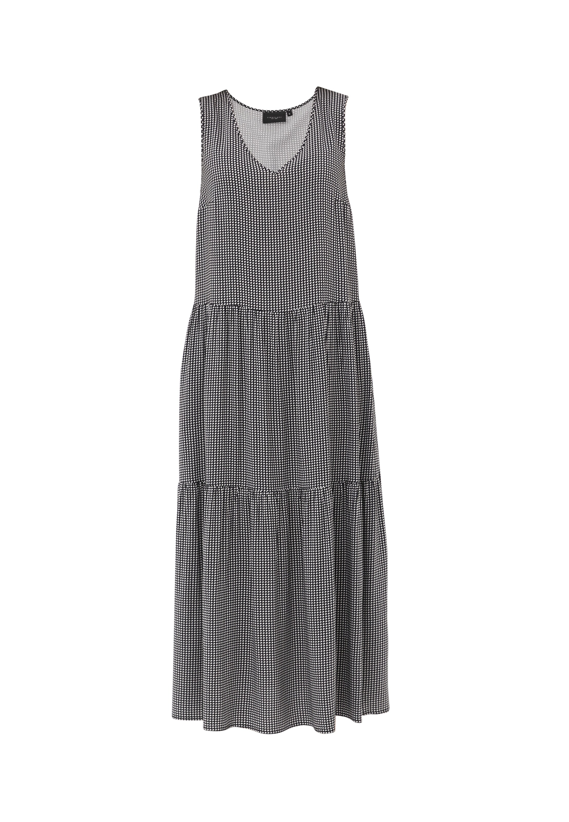 Finn Flare Sommerkleid 'Print' in Schwarz: Vorderseite