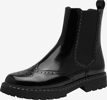 Boots chelsea di Tamaris in nero: frontale