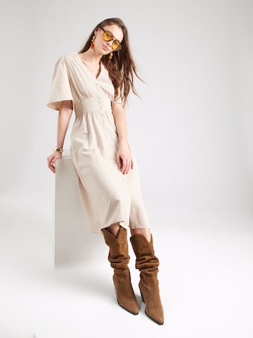JDY Shirt dress 'JDYNora' in Grey: front