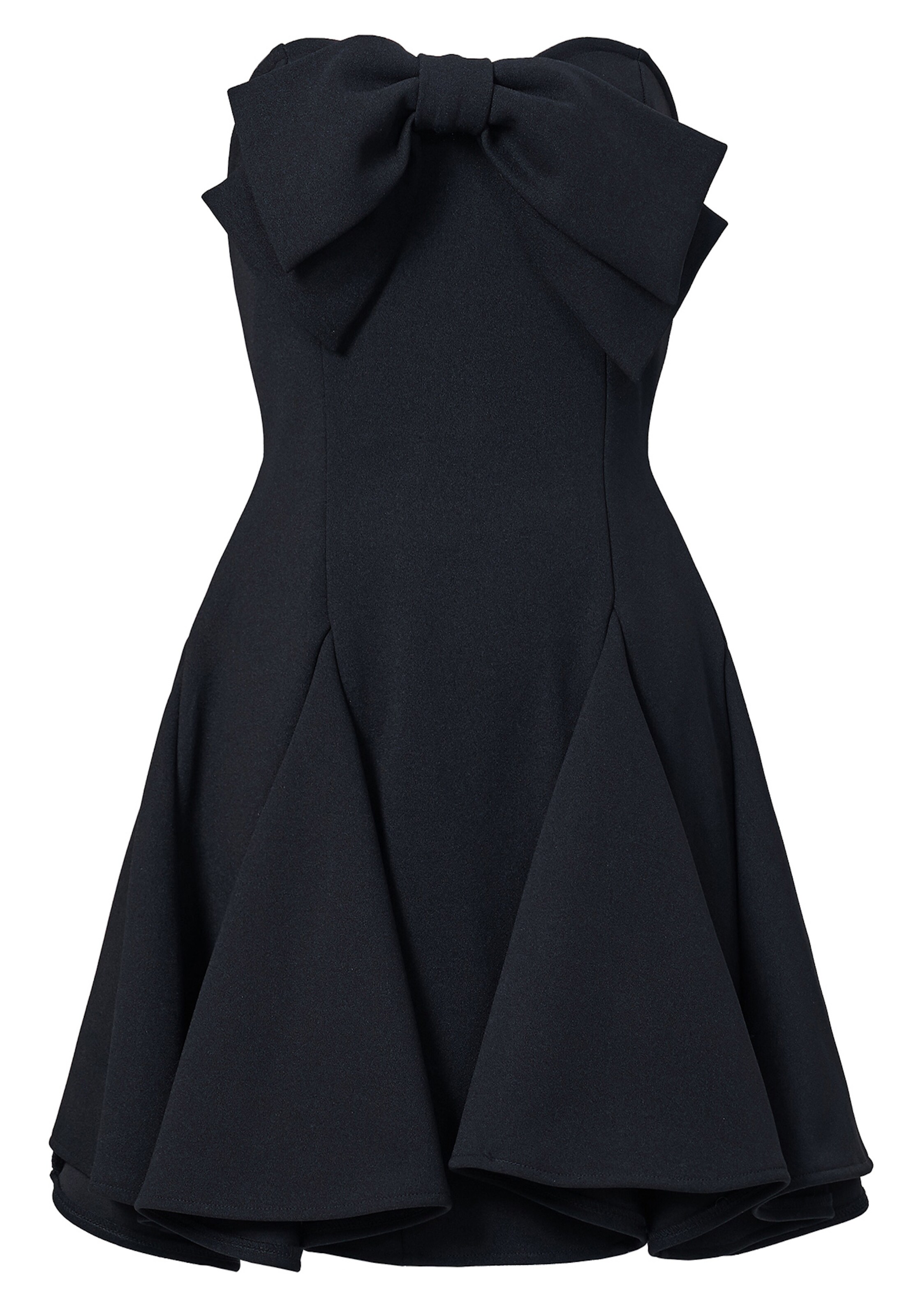 Moda Minx Kleid in Schwarz: Vorderseite