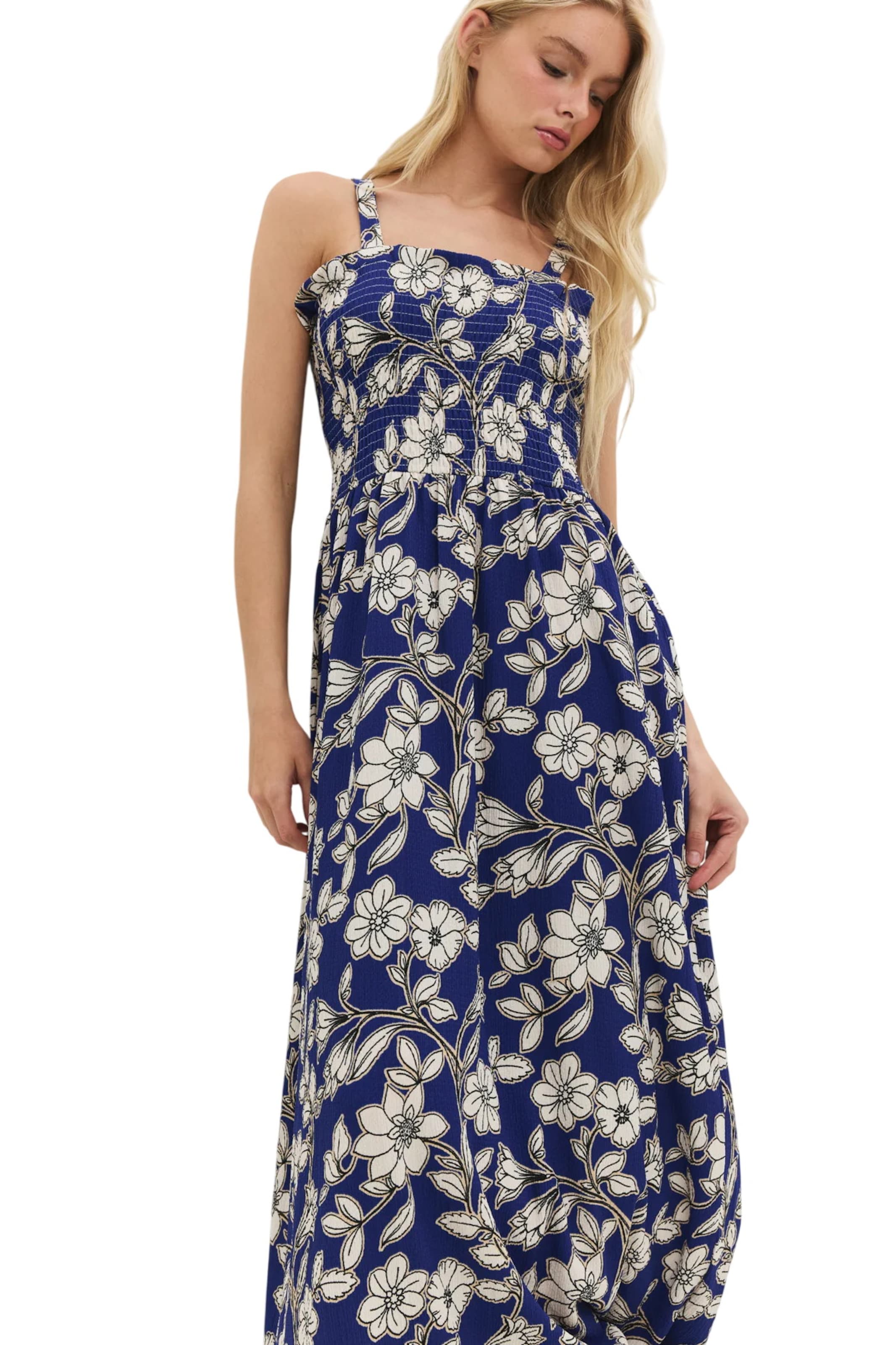 No Matter What Dress in Blue