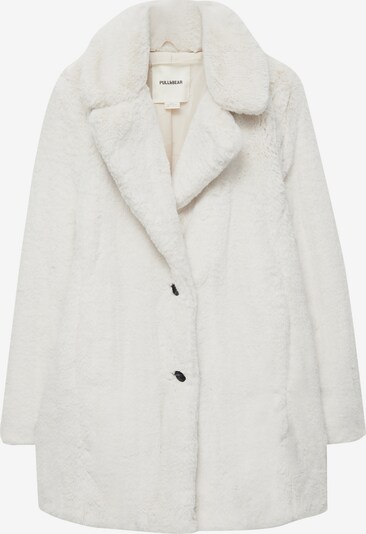 Pull&Bear Winter coat in Ecru, Item view