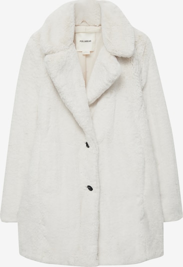 Pull&Bear Manteau d’hiver en écru, Vue avec produit