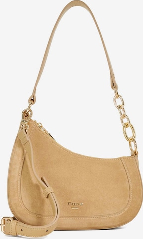 Dune LONDON Shoulder Bag 'Direction' in Grey: front