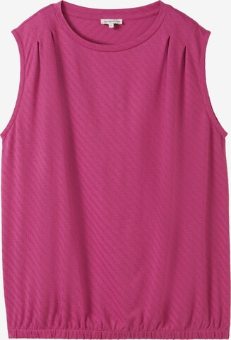 TOM TAILOR Top in Roze: voorkant