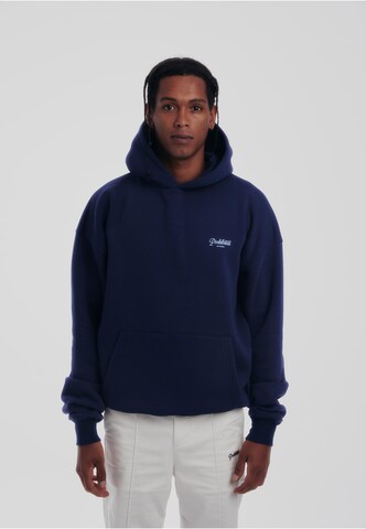 Felpa di Prohibited in blu