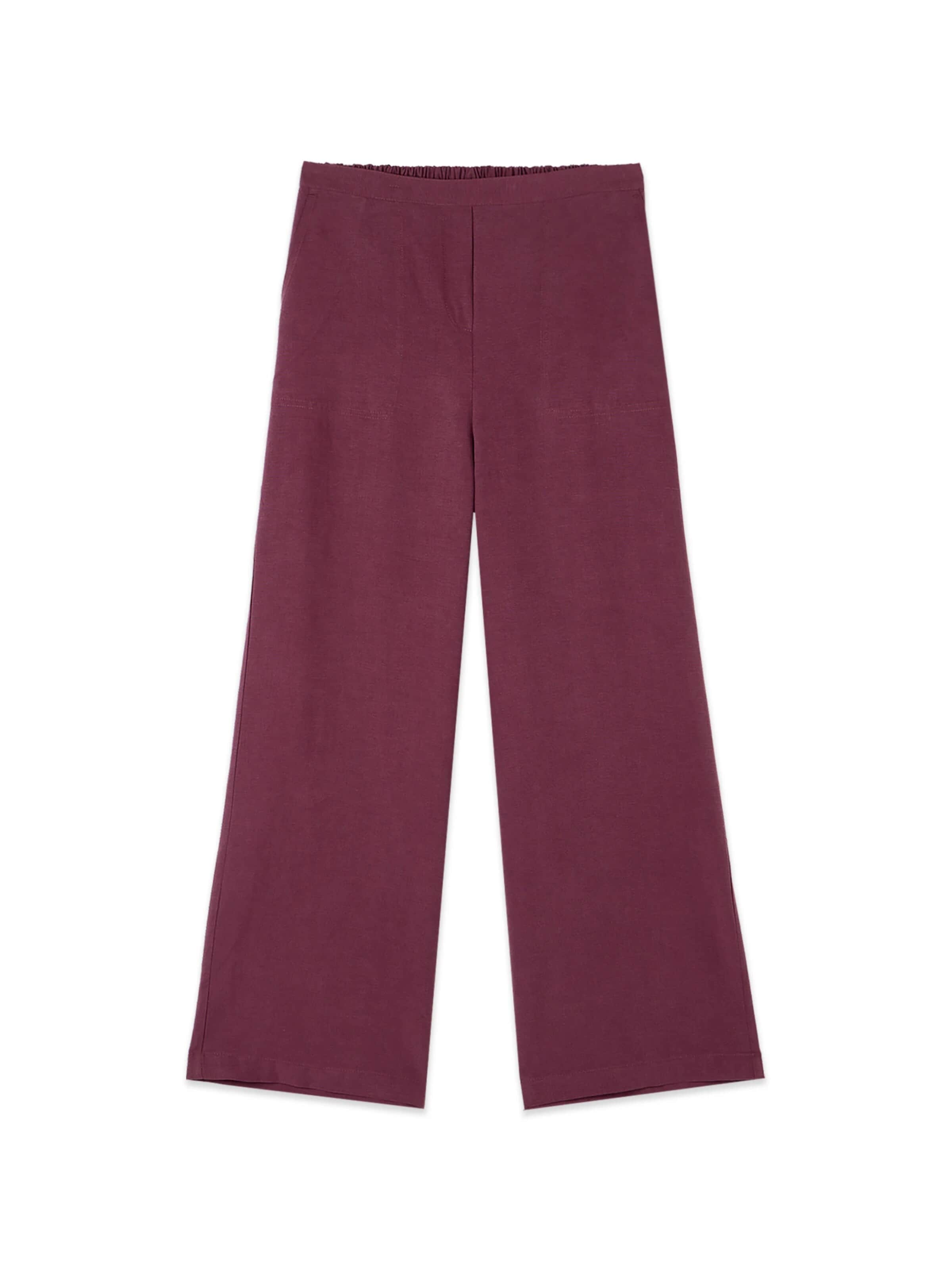 Baggy Pantalon oltre en rouge : devant