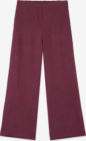 Pantalon oltre en rouge : devant