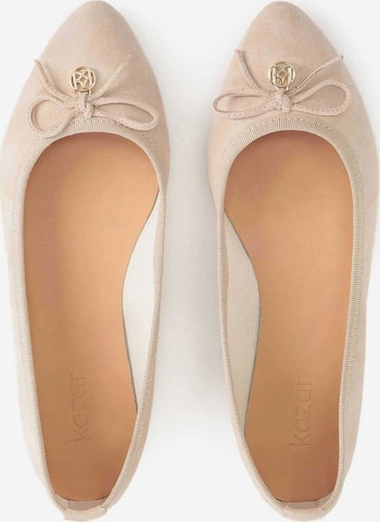 Kazar Ballerina in Beige