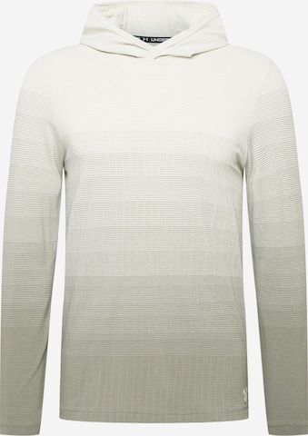 T-Shirt fonctionnel 'Seamless Lux' UNDER ARMOUR en gris : devant