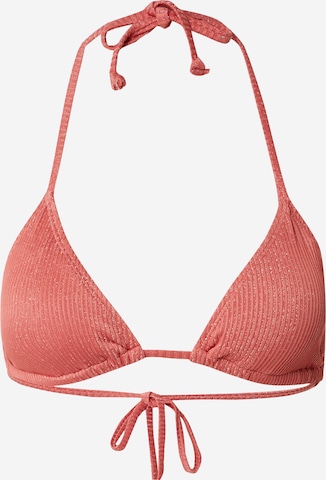 T-shirt Top per bikini 'Lyx Bel' di BeckSöndergaard in rosso: frontale