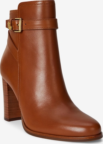 Lauren Ralph LaurenČizmice 'Brooke II' - smeđa boja: prednji dio