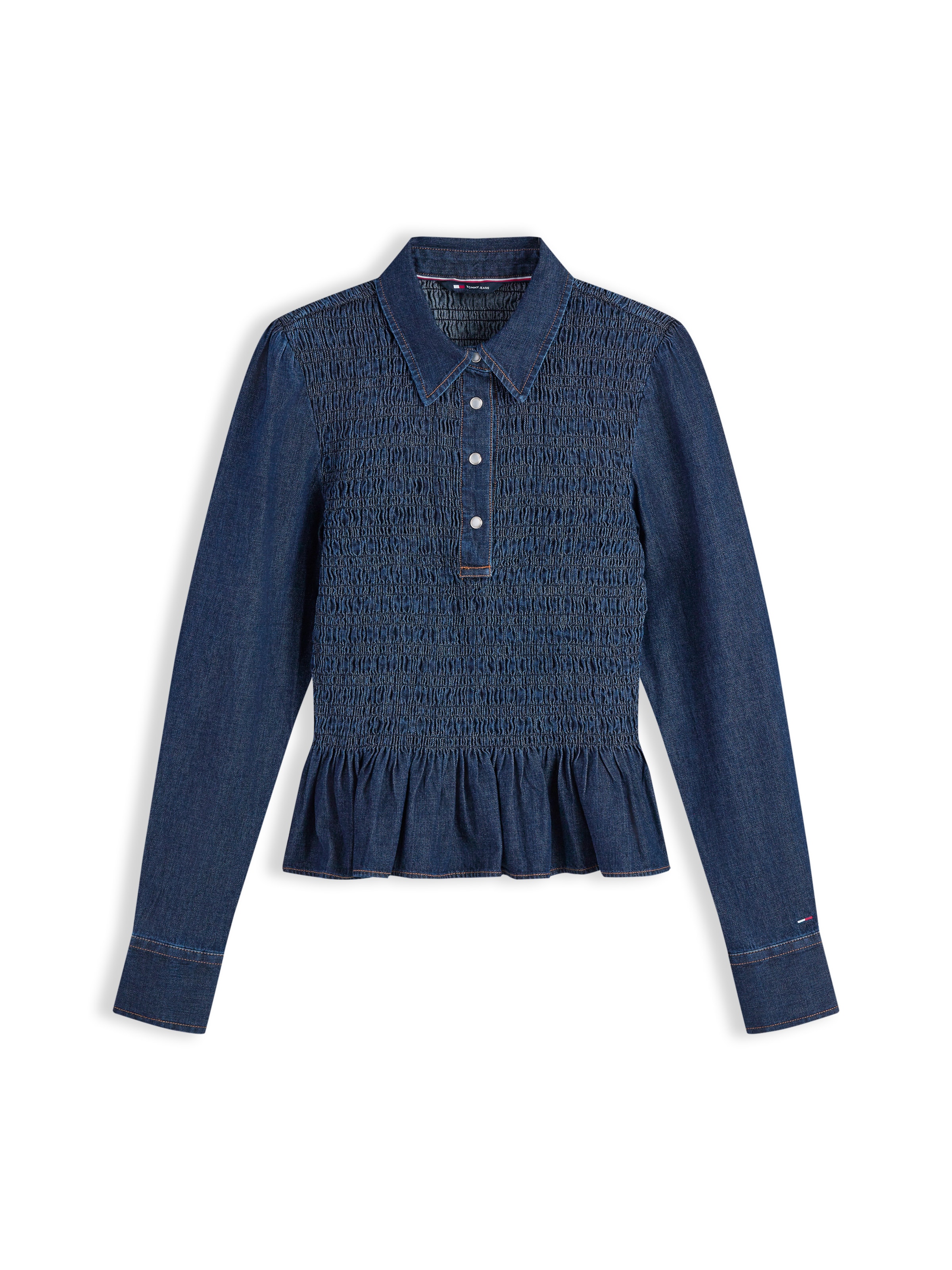 Tommy Jeans Blouse in Blue: front