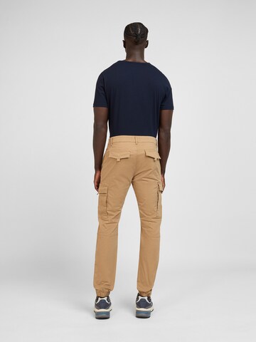 WOTEGA Slimfit Cargohose '341' in Beige