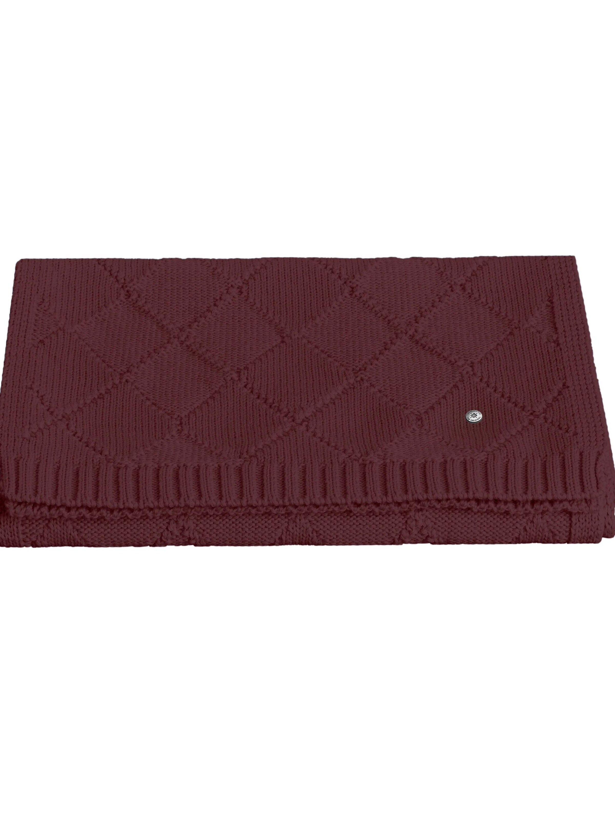 BURLINGTON Schal 'Argyle Accent'‌‌‌‌‌‌ in Lila