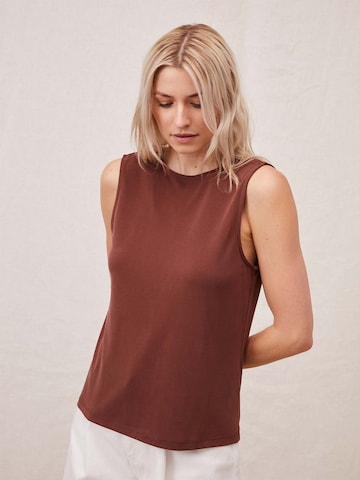 LeGer by Lena Gercke Top 'Justine' in Brown: front