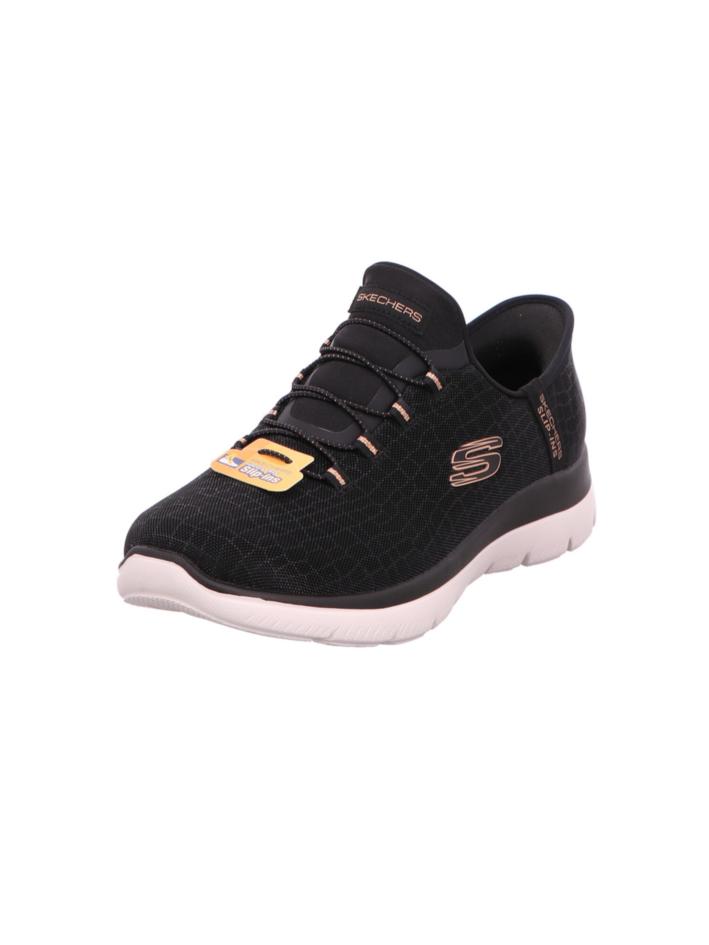 SKECHERS Sneaker in Schwarz: Vorderseite