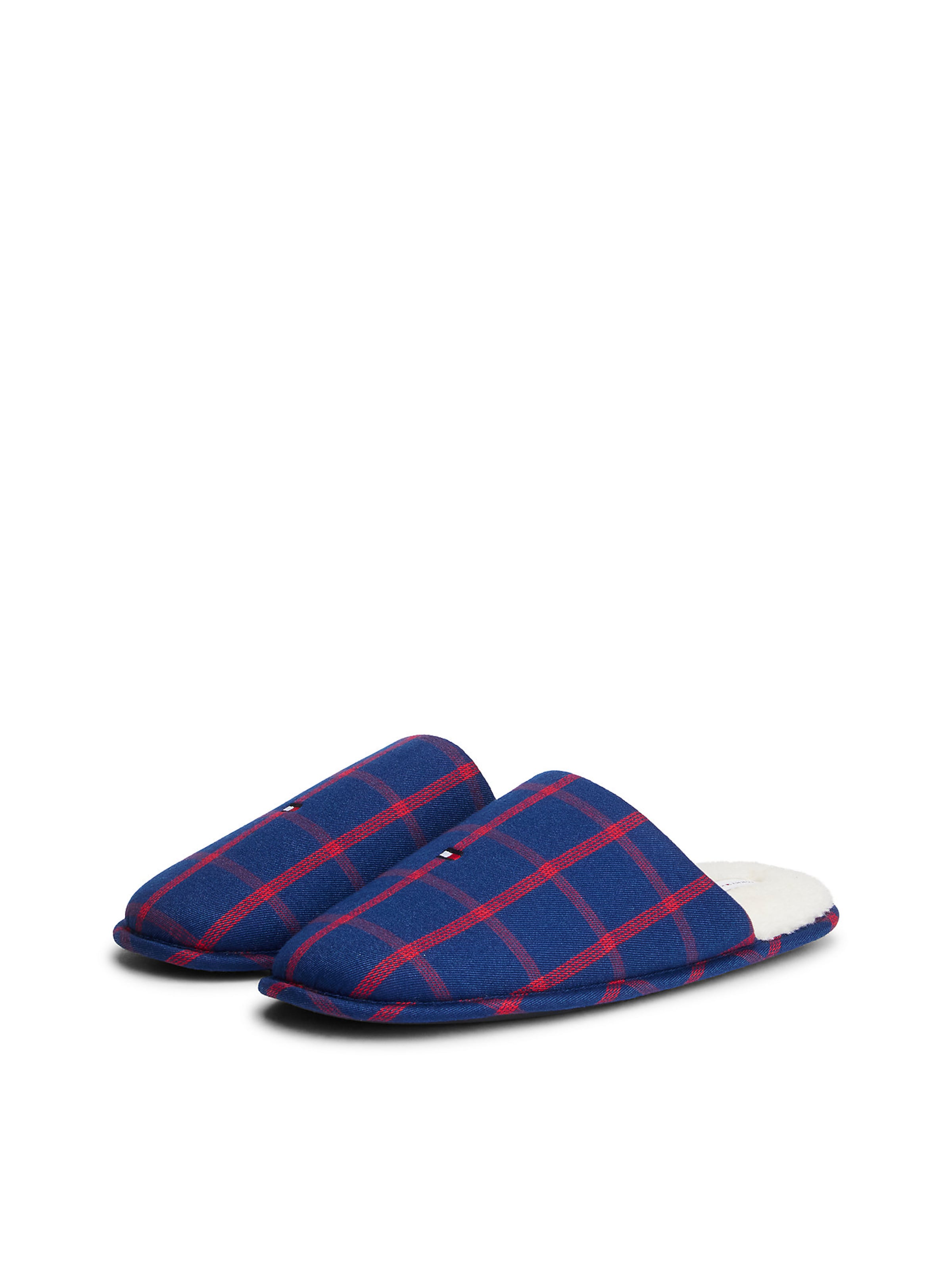 TOMMY HILFIGER Pyžamo dlouhé – modrá
