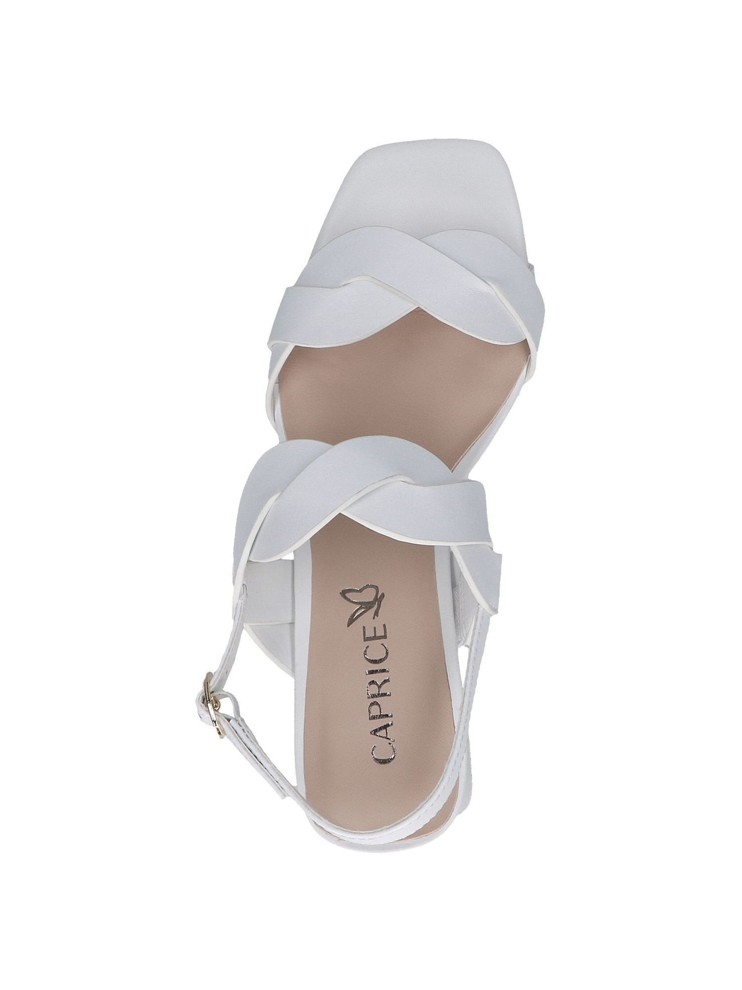 Sandales à lanières CAPRICE en blanc