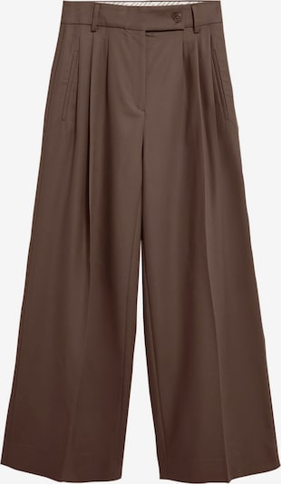 ARMEDANGELS Pleat-front trousers 'Kaayua' in 40 in Chocolate, Item view