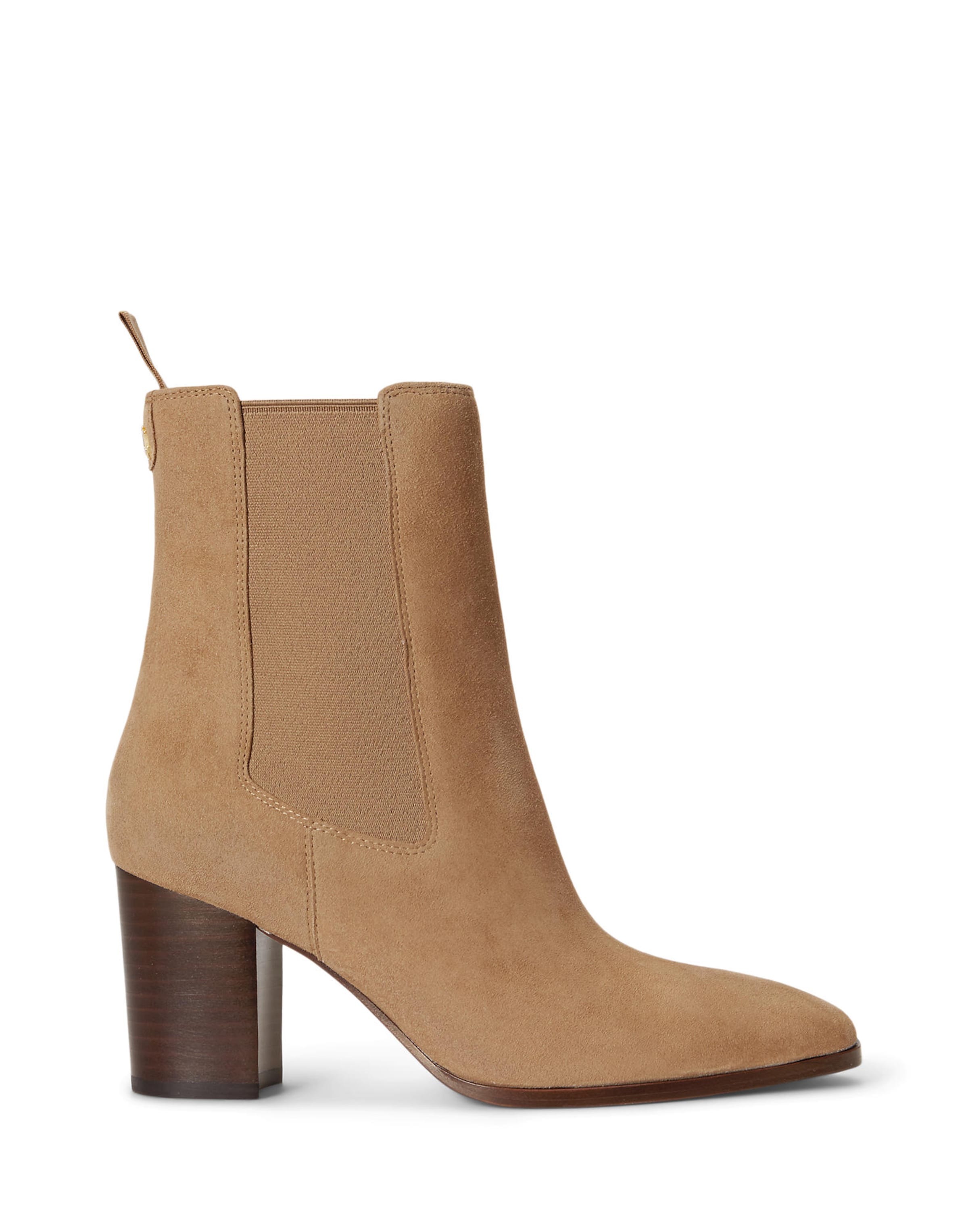 Lauren Ralph Lauren Chelsea-bootsi värissä beige: etupuoli