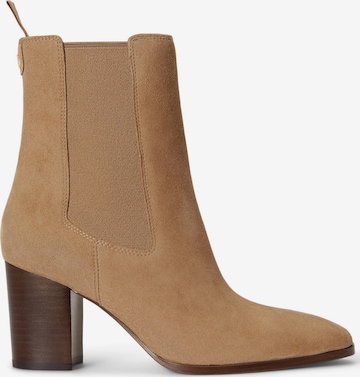 Lauren Ralph Lauren Chelsea-bootsi värissä beige: etupuoli