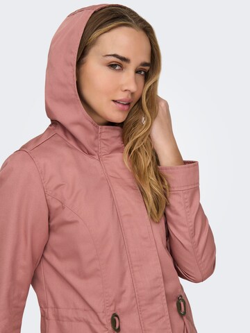 Parka di mezza stagione 'LORCA' di ONLY in rosa