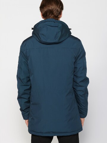 Veste mi-saison KOROSHI en bleu