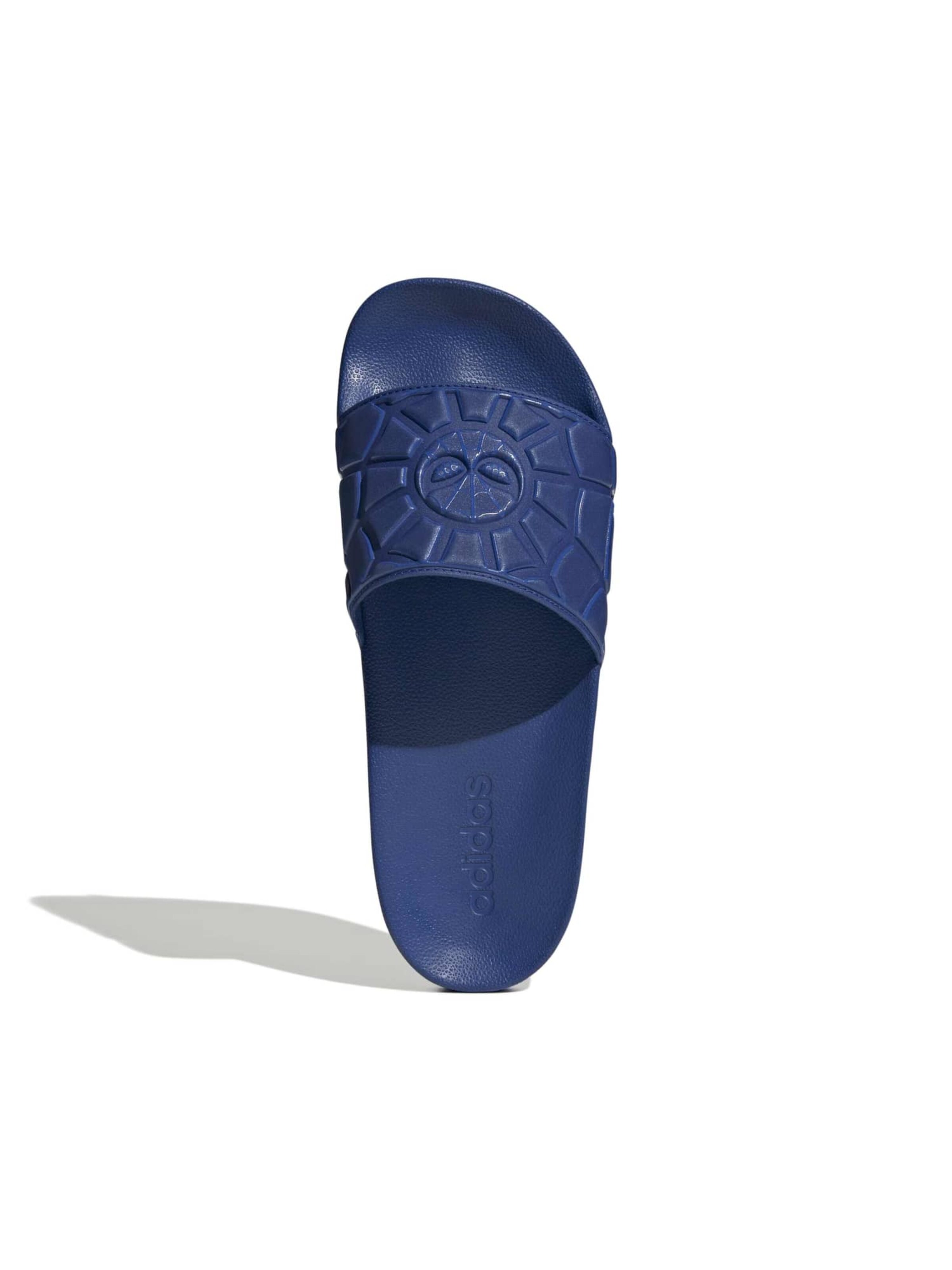 ADIDAS SPORTSWEAR Muiltjes 'Marvel Spider-Man Adilette' in Blauw