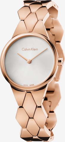 Calvin Klein Armbanduhr in Gold: predná strana
