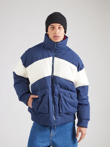 ELLESSE Winterjas in Blauw: voorkant
