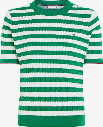 TOMMY HILFIGER Sweater in Green: front