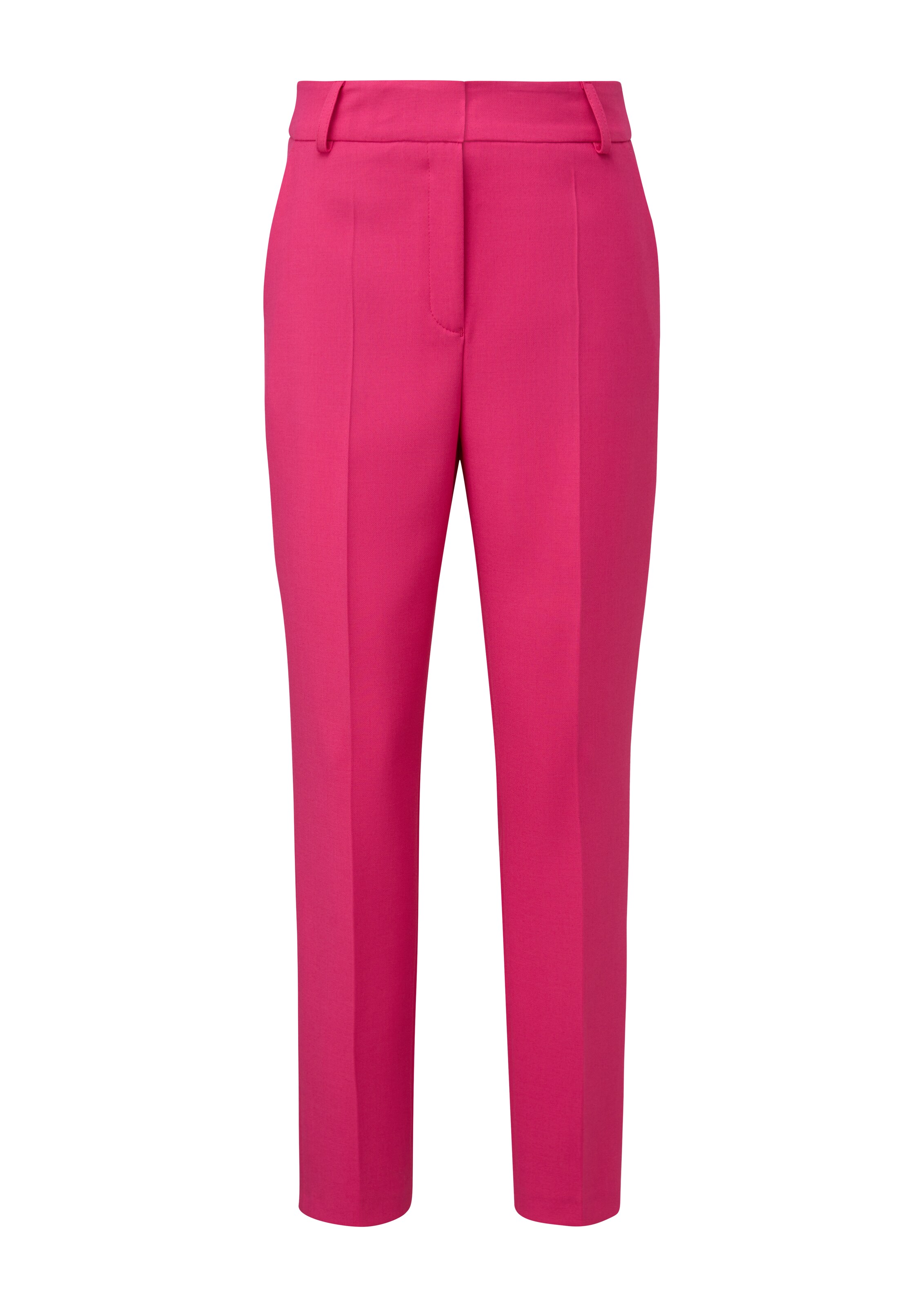 s.Oliver BLACK LABEL Slim fit Pleated Pants in Pink: front