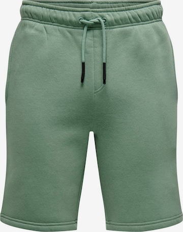 Only & Sons Broek 'Ceres' in Groen: voorkant