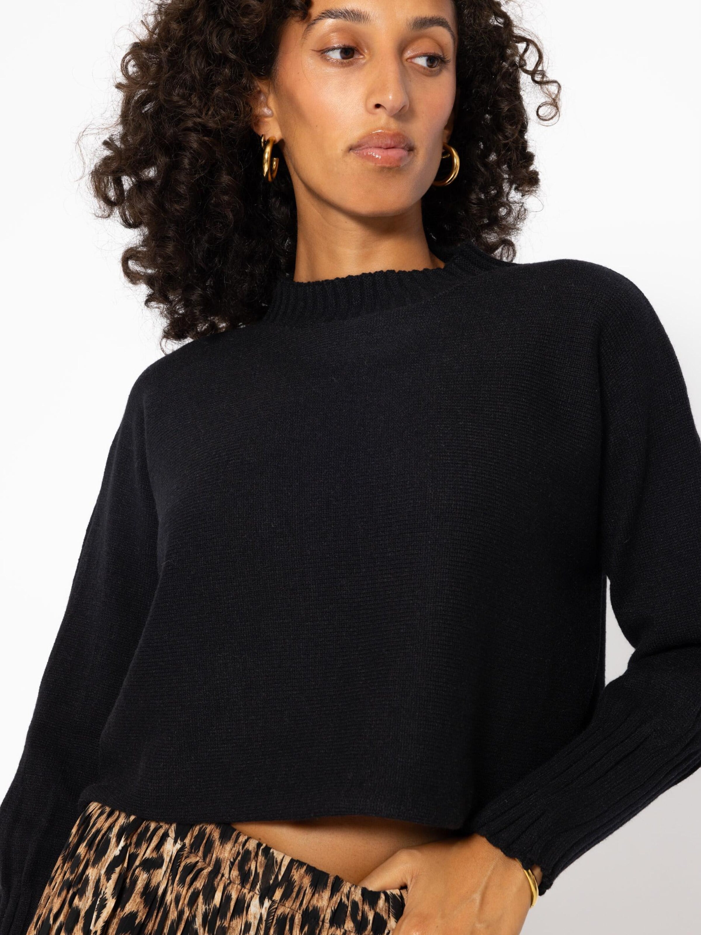 SASSYCLASSY Oversizepullover‌‌‌‌‌‌‌‌‌ in Schwarz