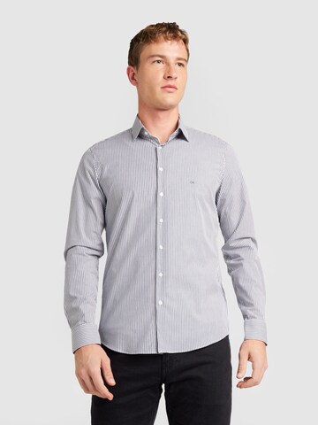 Calvin Klein Slim fit Skjorta i blå: framsida