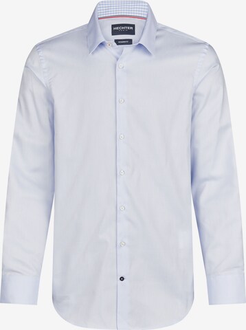 Chemise business HECHTER PARIS en bleu : devant