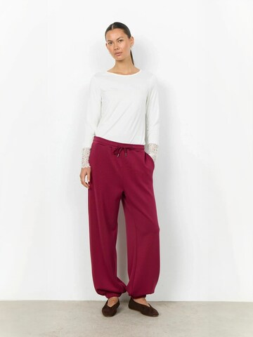 regular Pantaloni ' SC-JANNY ' di Soyaconcept in rosso: frontale