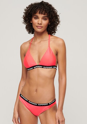 Bas de bikini Superdry en rose