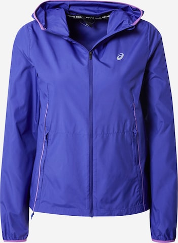 ASICS - Chaqueta deportiva en azul: frente