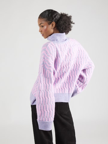florence by mills exclusive for ABOUT YOU Sweater 'Water colour' in Purple
